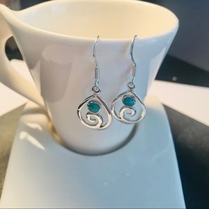 Turquoise Sterling Silver Earrings